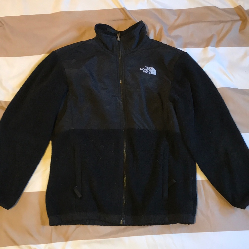 Girls Black North Face Jacket